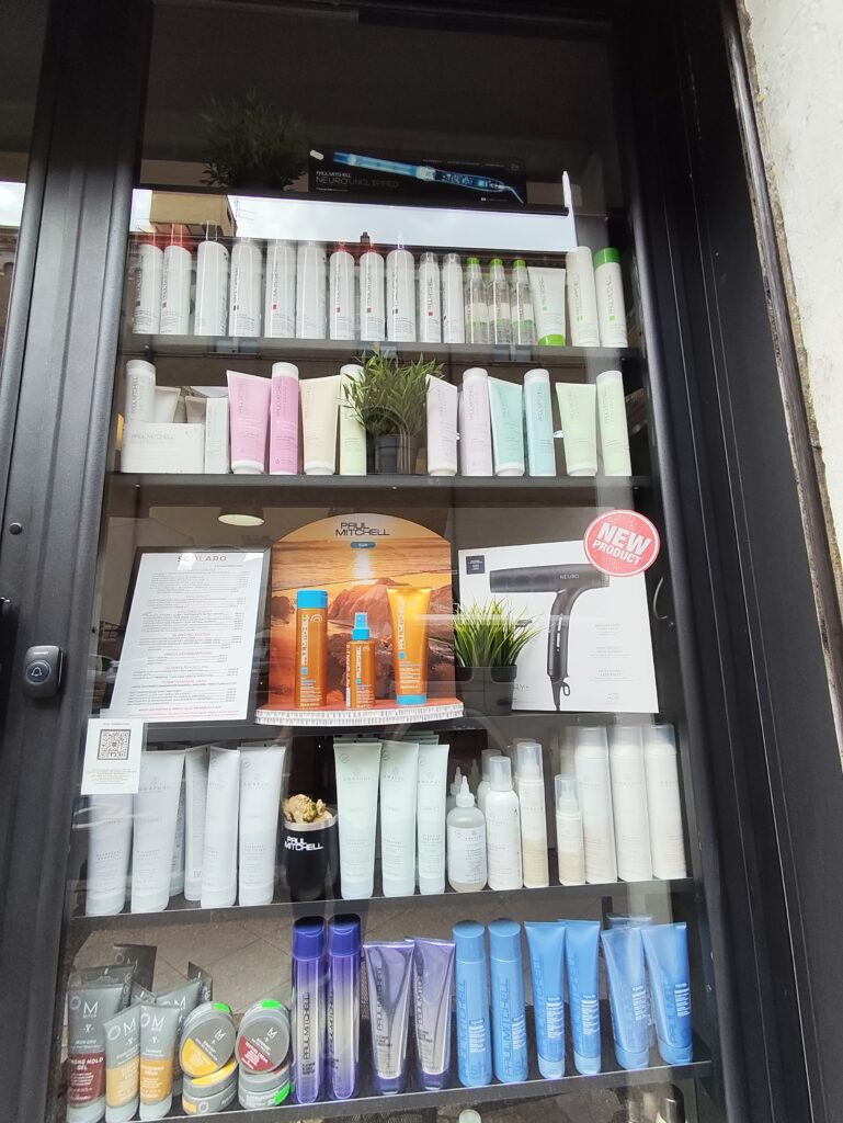 il salone di Luigi Scolaro Stylist a Prati Roma1