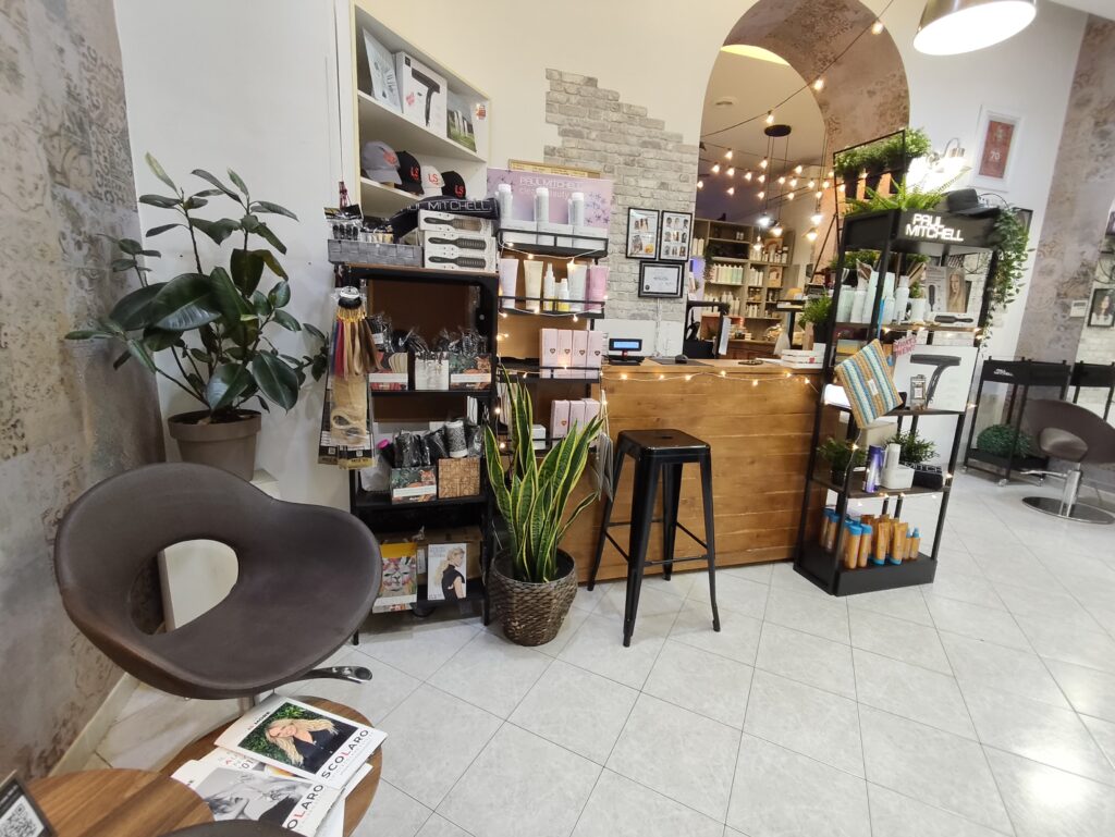 il salone di Luigi Scolaro Stylist a Prati Roma23
