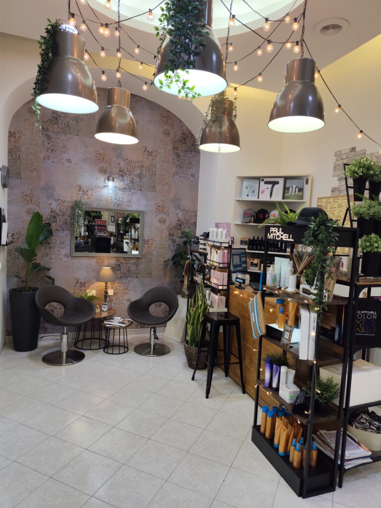 il salone di Luigi Scolaro Stylist a Prati Roma24